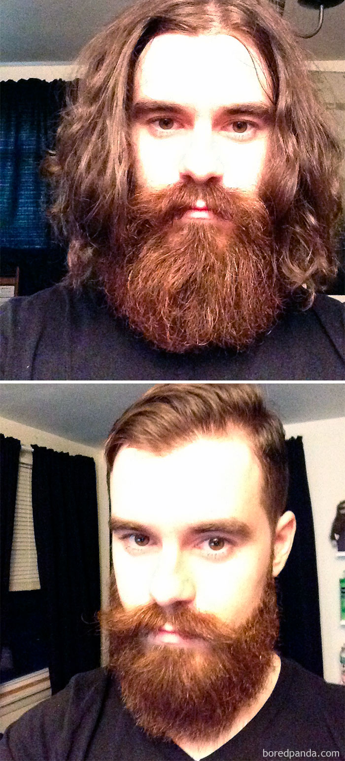 Got A Haircut And Trim From The Art Of Shaving. I Went From Charles Manson To Dapper Manson