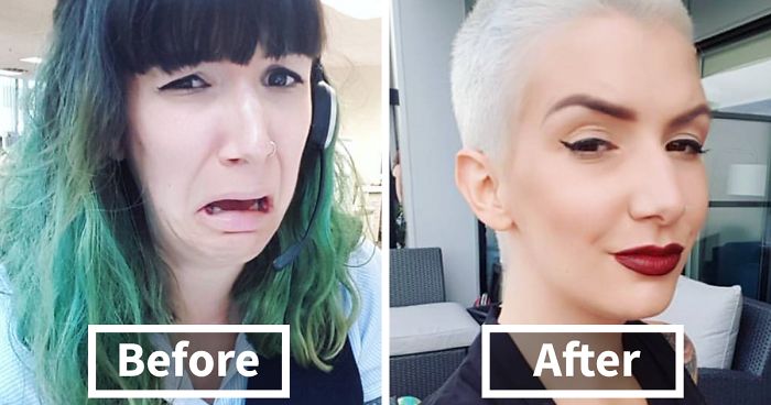 318 Extreme Haircut Transformations That Will Inspire You To Get A New  Haircut | Bored Panda
