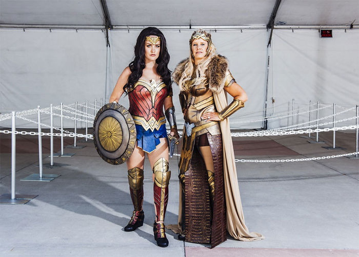 Wonder Woman And Queen Hippolyta