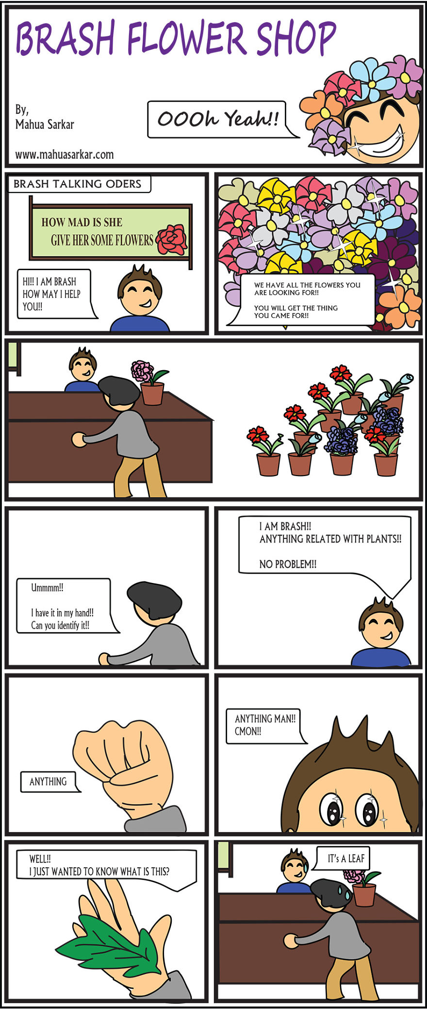 Brash Flower Shop #1(Based On Real Story)