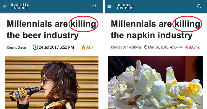 Someone Rounded Up All The Industries Millennials Are ‘Killing,’ And Here’s How Millennials Responded