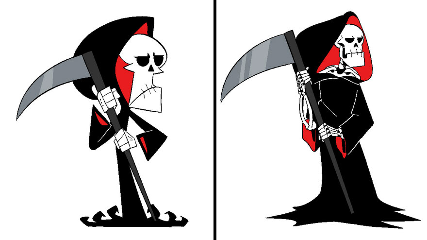 Grim From The Grim Adventures Of Billy & Mandy