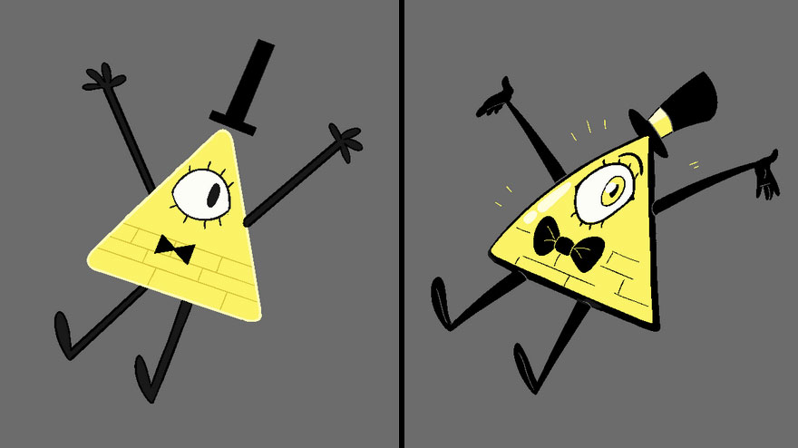 Bill Cipher From The Gravity Falls