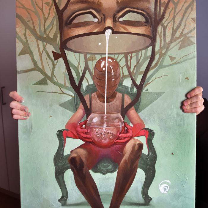 I Express My Thoughts About Being An Artist In These Metaphorical Paintings