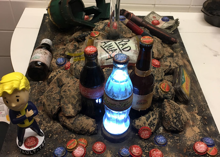 I Made A Prop Display Based On My Favorite Game “Fallout”