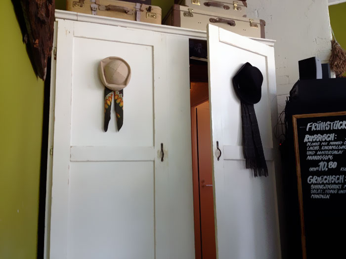 The Restrooms In This German Café Are Disguised As A Wardrobe