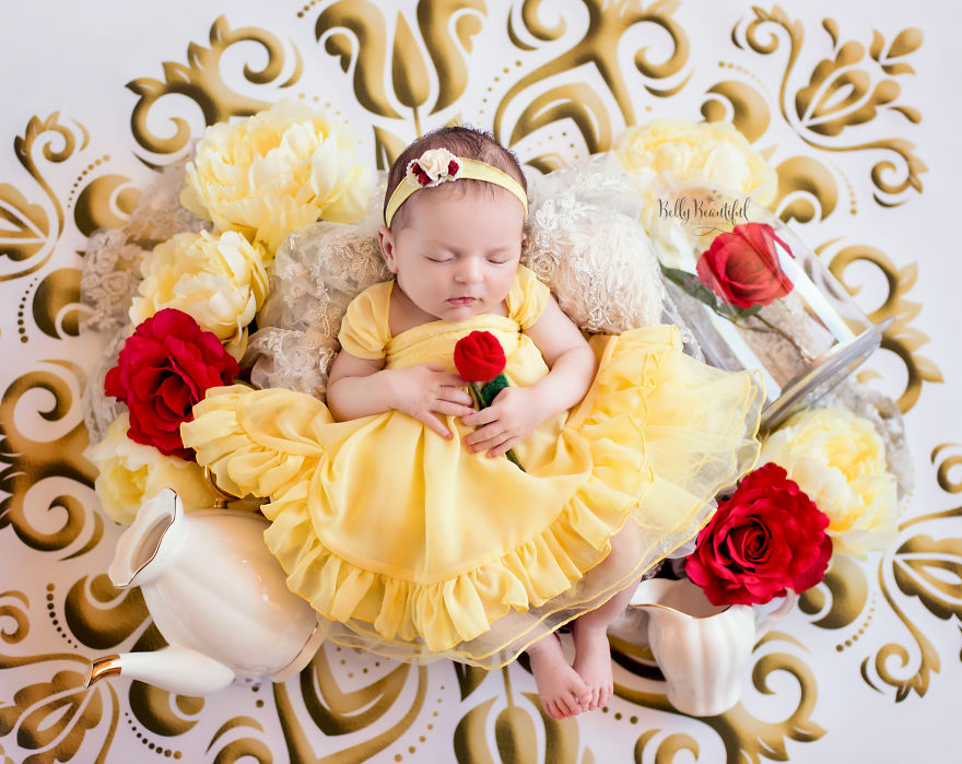 This Mini Disney Princess Photoshoot Of 6 Babies Is Taking Internet By