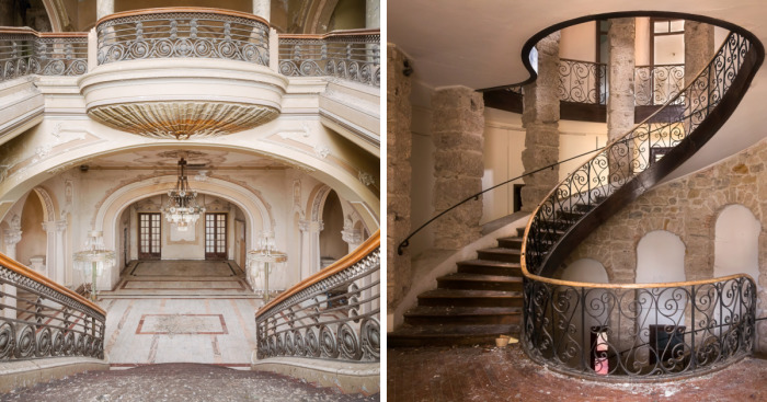 I Travel Around Europe Photographing Abandoned Staircases