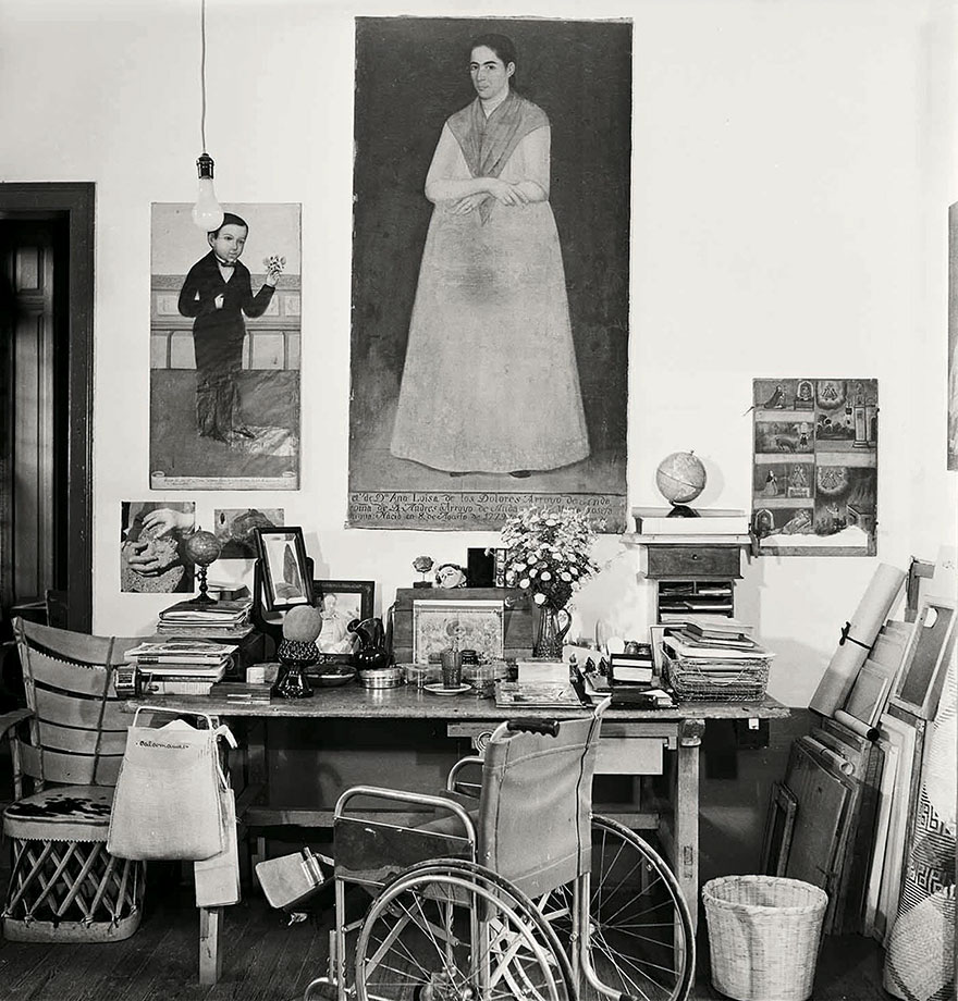 Frida Kahlo Rare Photo