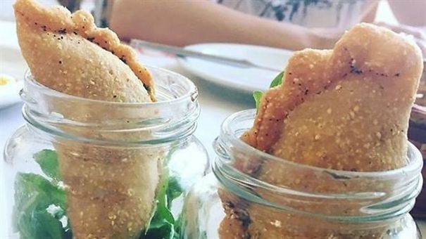 Traditional Empanadas (meat Pies) Served In Jars In A Trendy Restaurant In Argentina Caused Social Media Outrage And Tons Of Memes