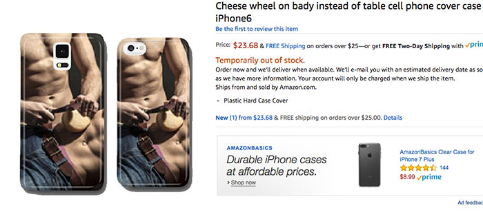 Cheese Wheel On Bady Instead Of Table Cell Phone Cover Case iPhone6