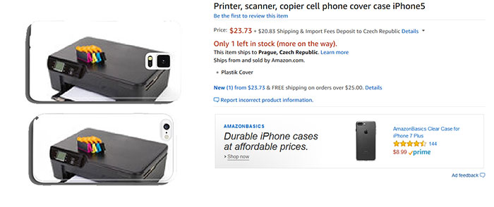 Printer, Scanner, Copier Cell Phone Cover Case iPhone5