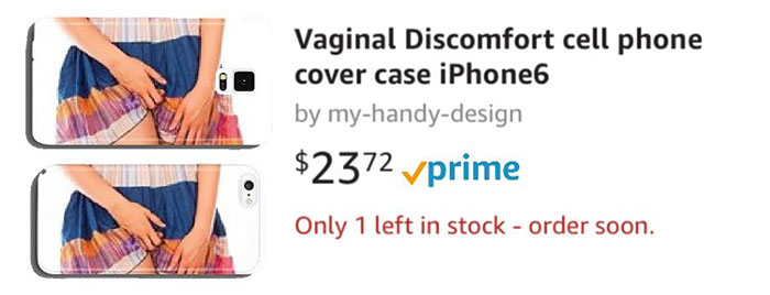 Vaginal Discomfort Cell Phone Cover Case iPhone6