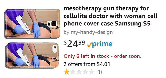 Mesotherapy Gun Therapy For Cellulite Doctor With Woman Cell Phone Cover Case Samsung S5