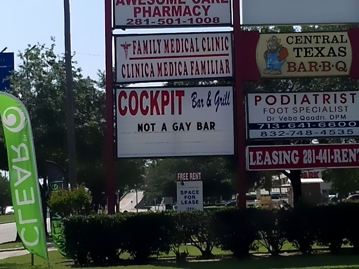 To Be Fair, It's A Really Good Name For A Gay Bar