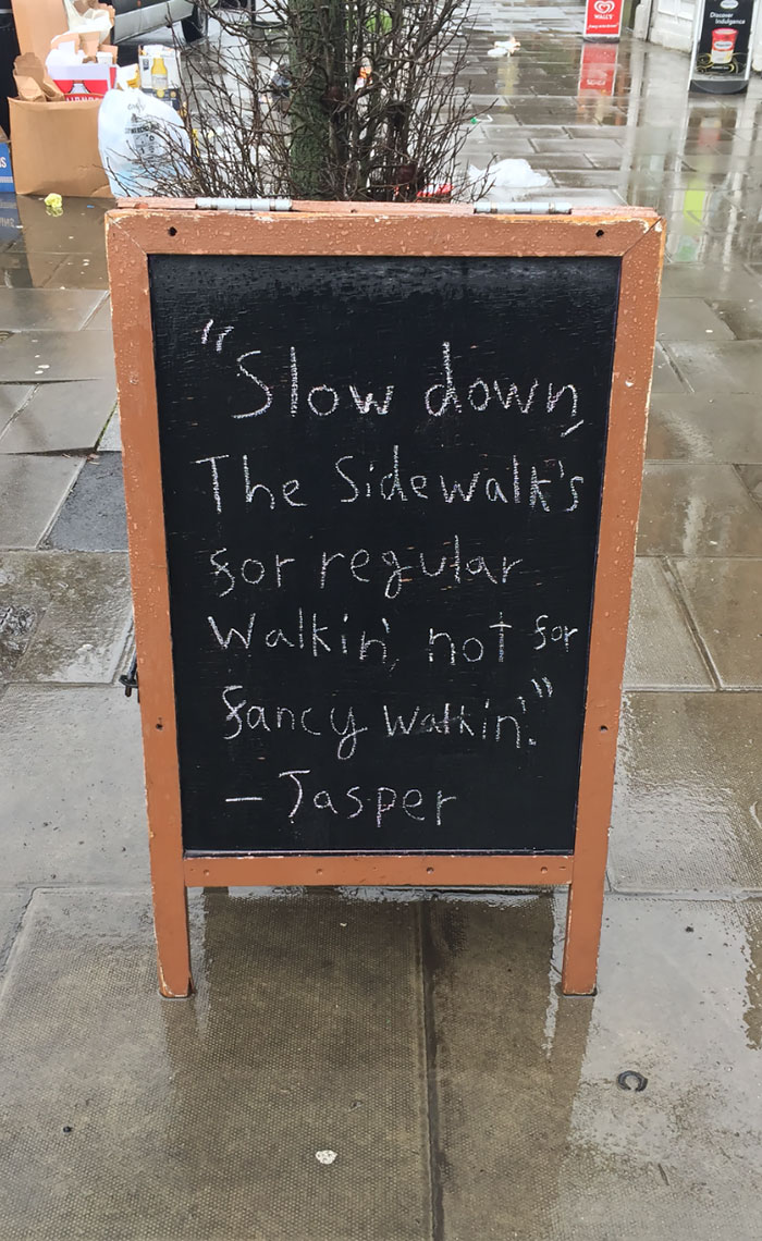 Spotted Outside My Local Cafe