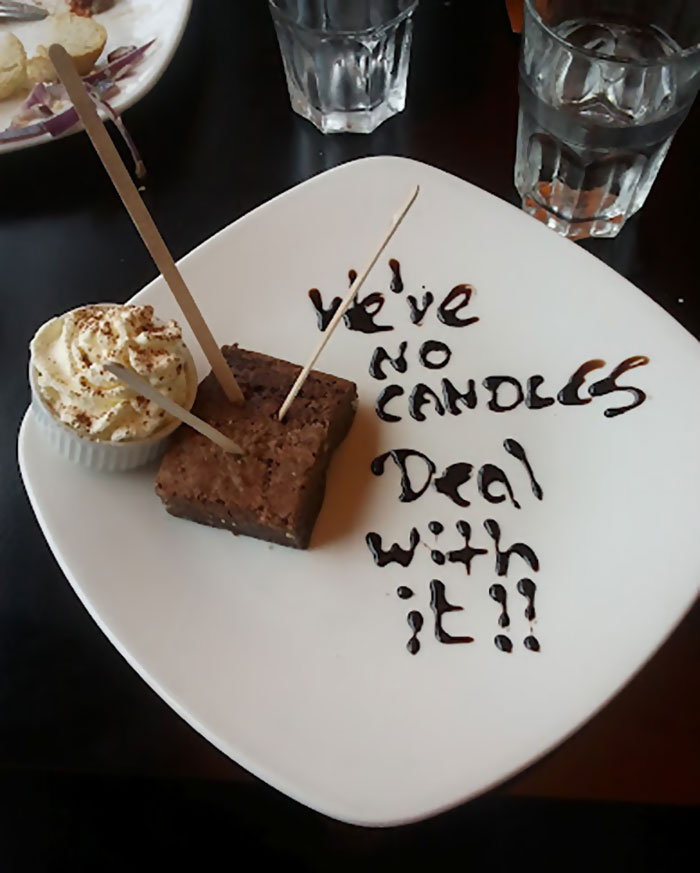 My Favourite Restaurant Gave Me This Today For My Birthday