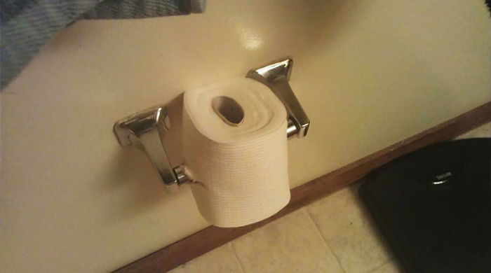 I Told My Roommate He Was Putting The TP On Backwards And Then I Find This