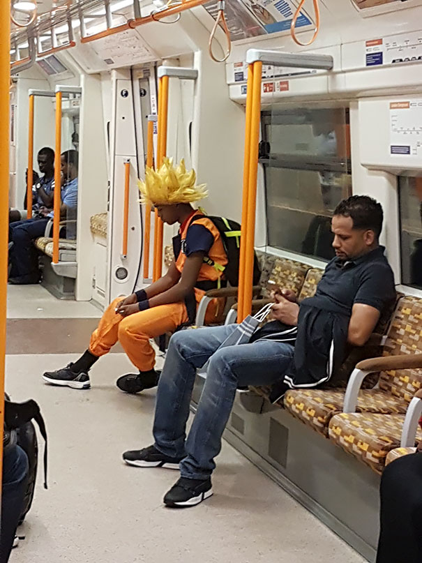 Sad Goku Is In My Train