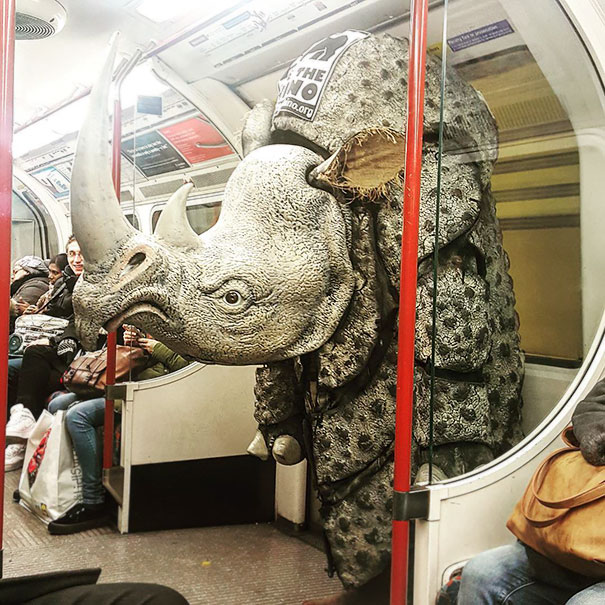 Meanwhile On The London Underground