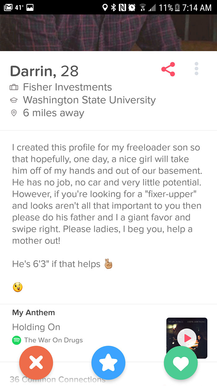 He's 6'3" If That Helps