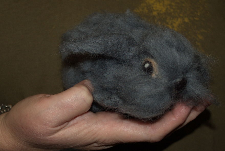 I Create Realistic Needle Felted Animals Out Of Goat Wool