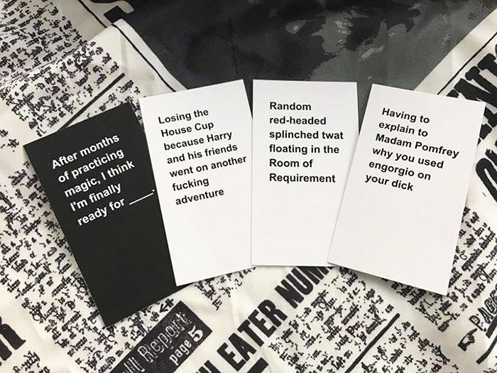 Harry Potter Version Of "Cards Against Humanity" Exists, And It's What Every ADULT Muggle Needs