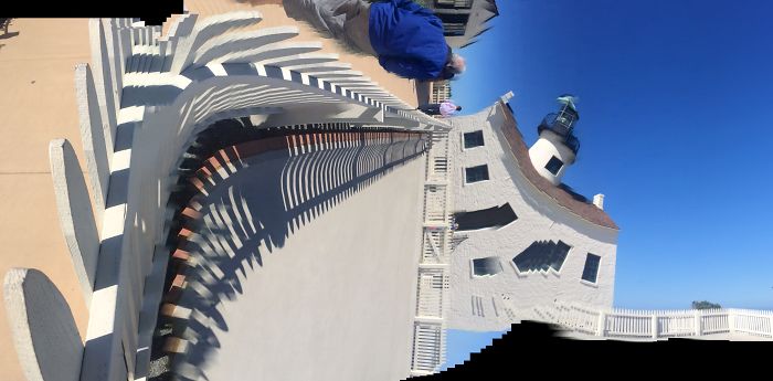 "cabrillo National Monument ", San Diego. Roguepano Iphone Brush-strokes In The Air.