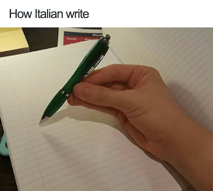 Writing Like An Italian
