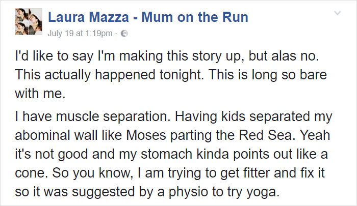 Mom Farts In Yoga Class, And Her Story Is So Embarrassing You Might Not Finish Reading It
