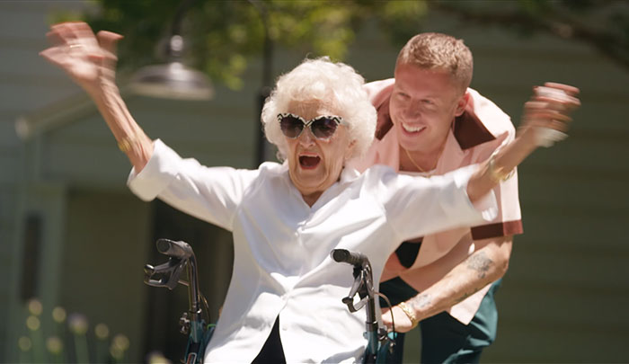 The Internet Is In Love With Macklemore’s Gift To His Grandma On Her 100th Birthday