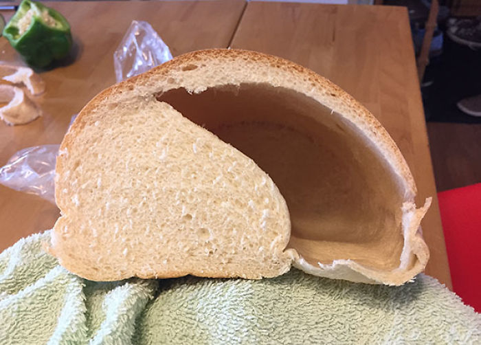 Mi pan es casi todo aire