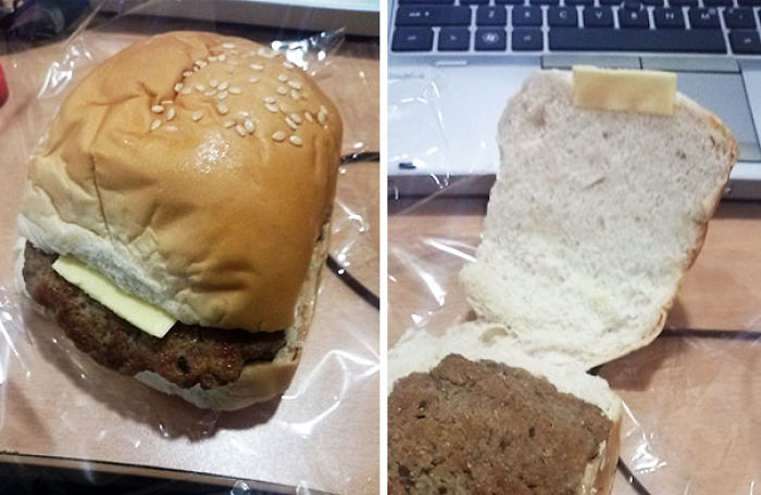 Hamburguesa con queso de las calles de Manila