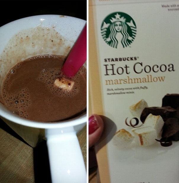 There Was Only One Marshmallow In My Cocoa, But It Wasn't False Advertising