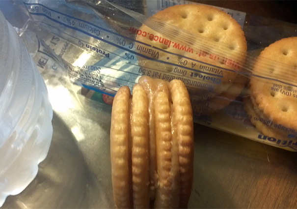 My Crackers Had An Extra Layer Of Peanut Butter