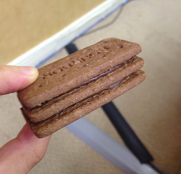 Today I Got A Triple Bourbon Biscuit