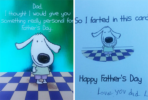 My 11-Year-Old Got Me This Card For Father's Day. Thanks, Son