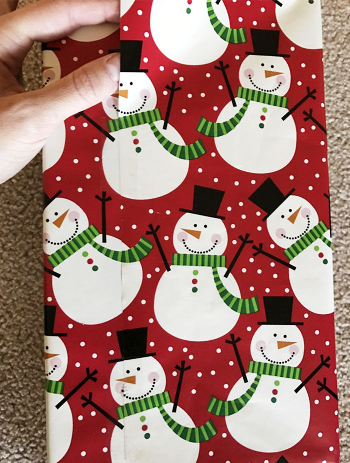 When The Wrapping Paper Lines Up Perfectly