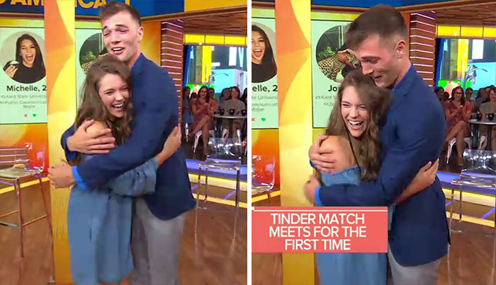 Strangers Who’ve Kept Hilarious Tinder Conversation For 3 Years Finally Meet And It’s Adorable