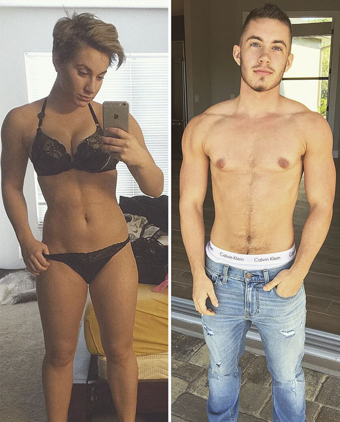 Transgender Man Shares Incredible Before & After Progress Photos