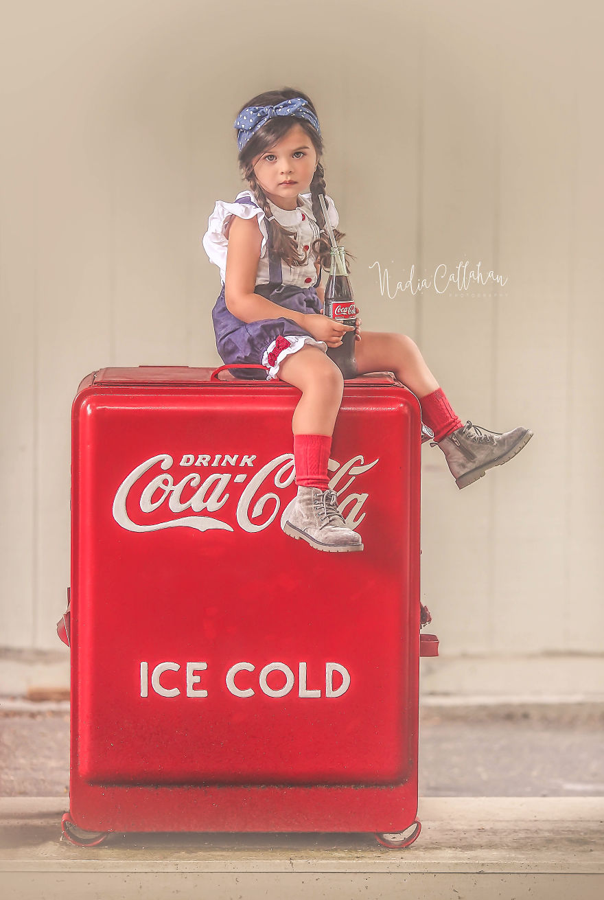 I Spent Time Taking Vintage Inspired Photos Of My 3 Year Old