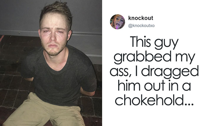 Guy Left In Tears After Trying To Grope Woman, But Not Everyone Agrees She Has Right To Fight Back Like That
