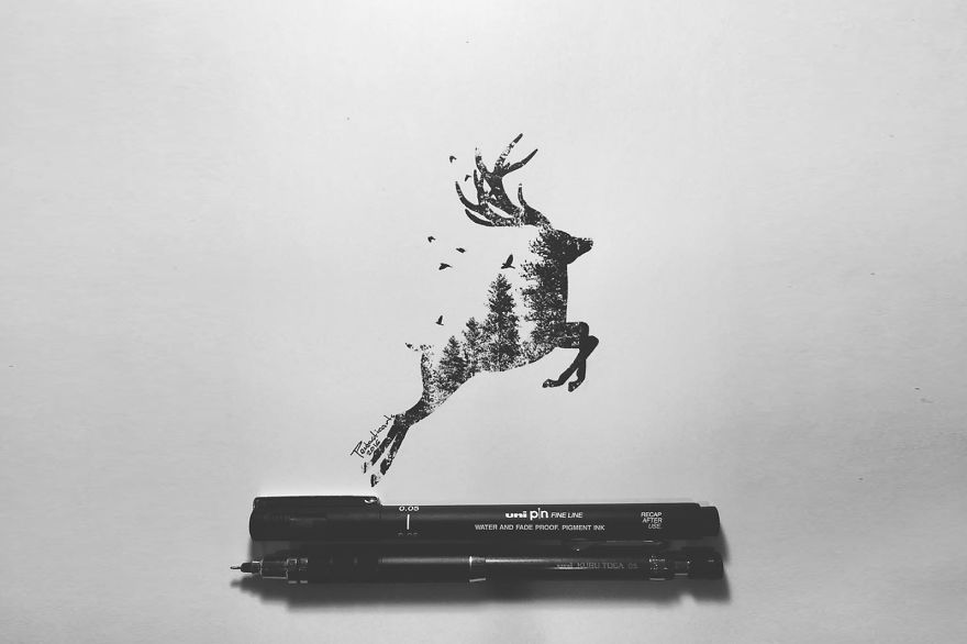 Wild Silhouette Series - Stance (Stag)