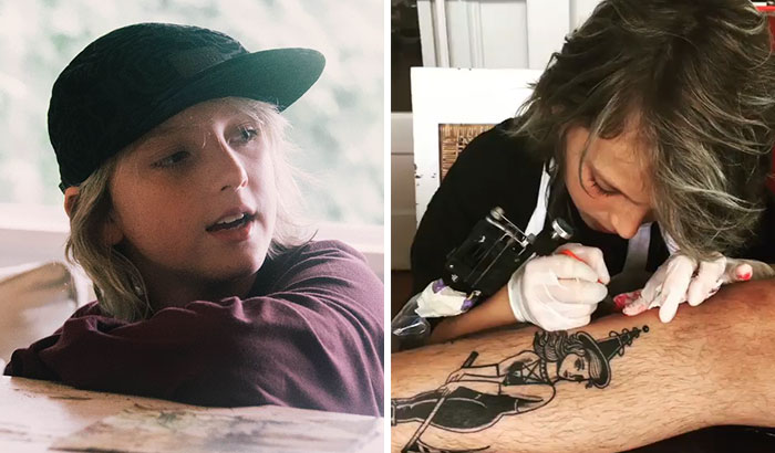 This 12-Year-Old Tattoo Prodigy Is Going Viral, And His Works Speak For Themselves