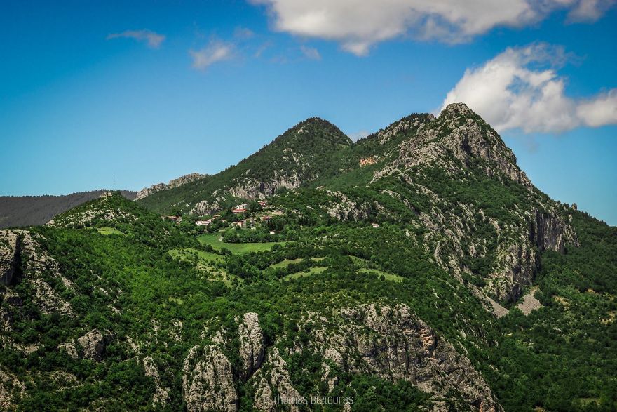 They Say That The Face Of Zeus Is On The Top Of This Greek Mountain!