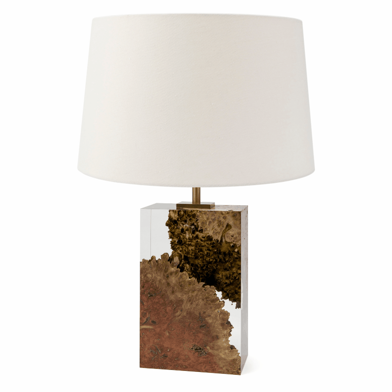 Iluka London Seamlessly Fuses Wood With Acrylic To Create A Stunning Collection Of Modern Table Lamps