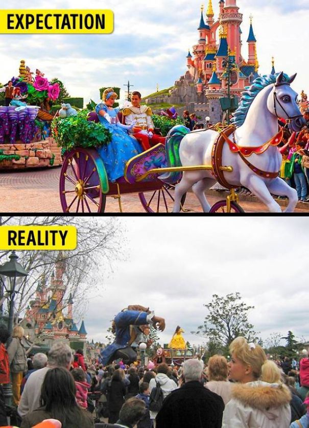 15 Photos Showing The Expectation X Reality When Traveling