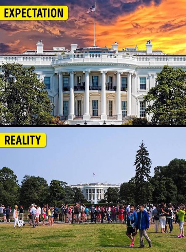 15 Photos Showing The Expectation X Reality When Traveling