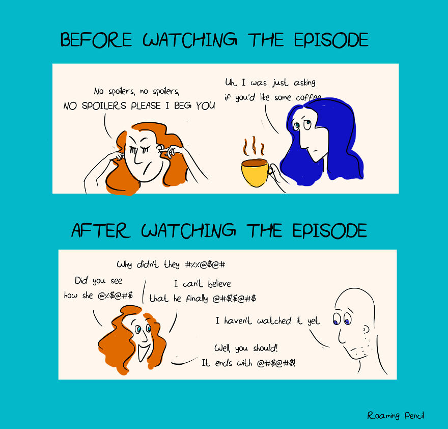 I Made This Webcomic About Spoiling Got Episodes. It's Spoiler Free Though!
