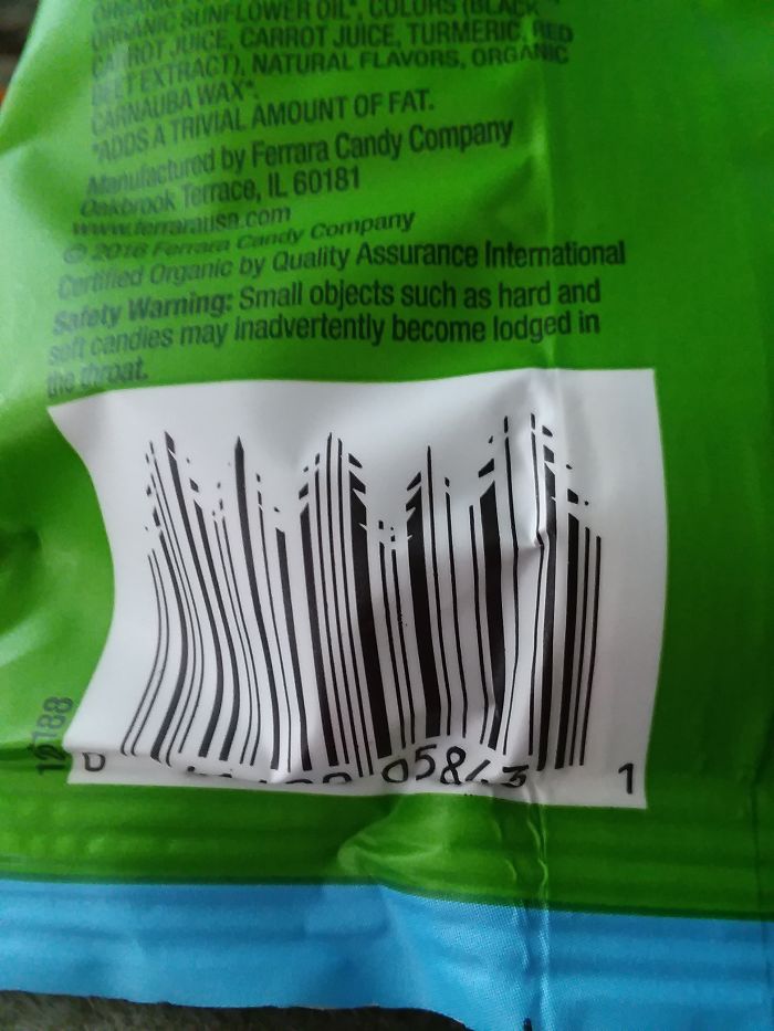 Black Forest Organic Gummies Have A Black Forest For A Barcode